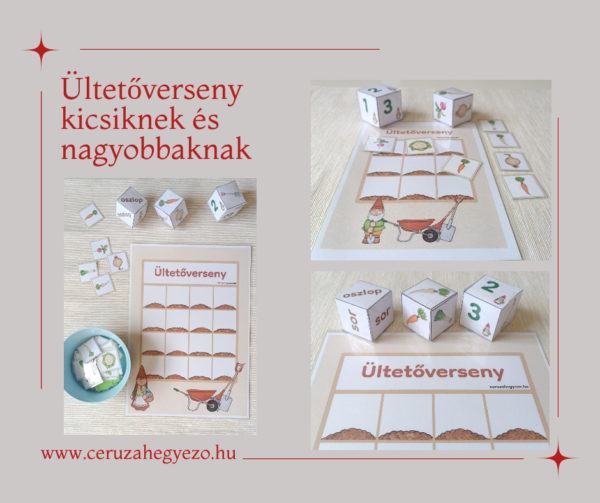 Ültetőverseny kicsiknek és nagyobbaknak